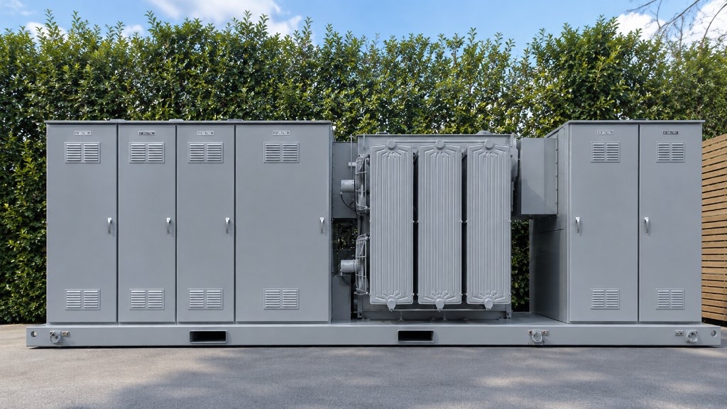 Transformer and switchgear assembly on a transportable power skid